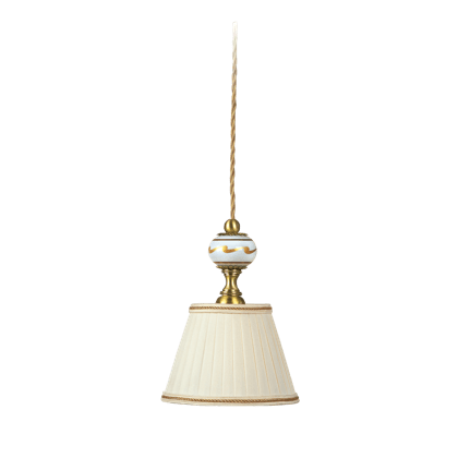 HANGING LIGHT WITH LAMPSHADE