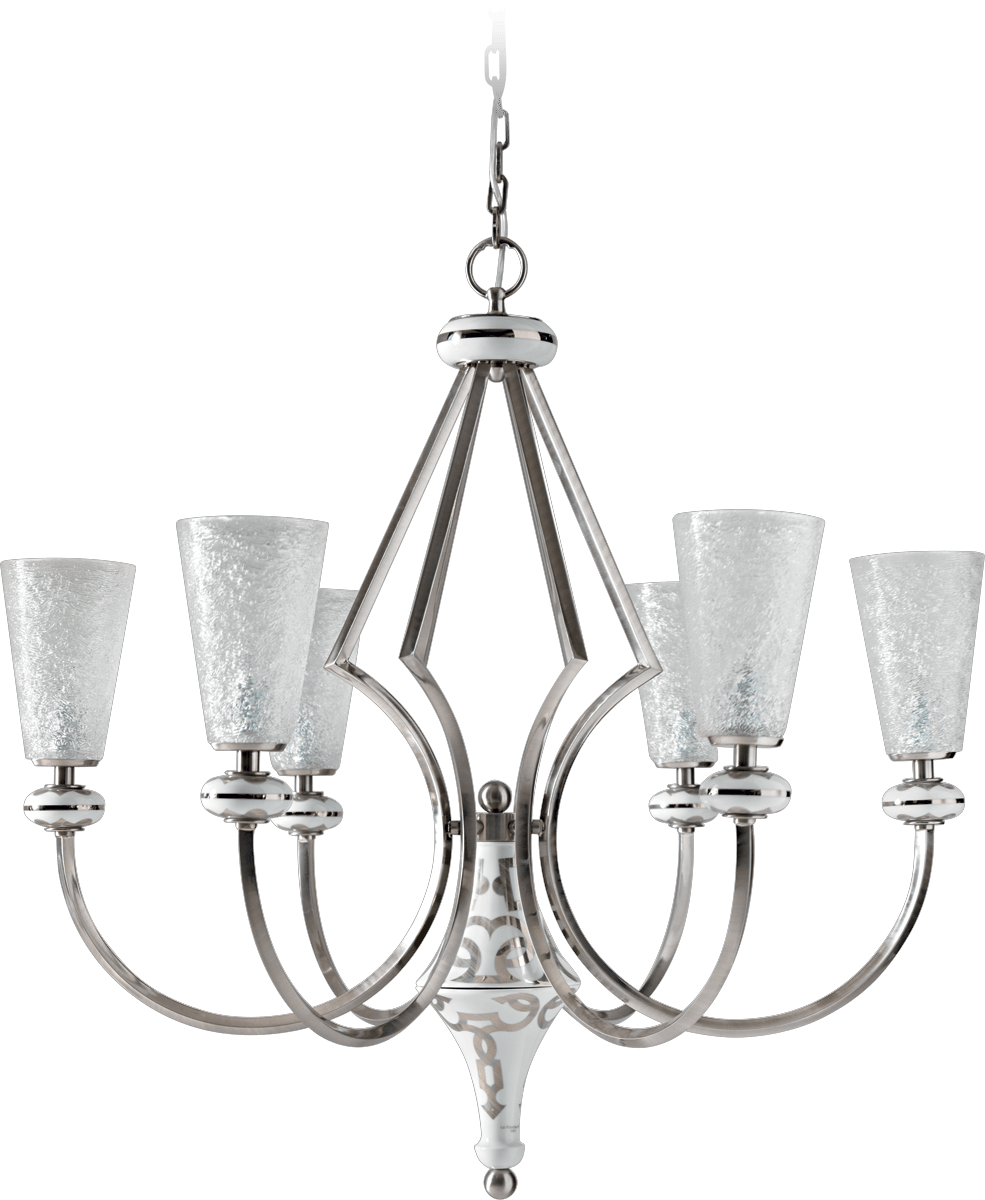 6 LIGHTS CHANDELIER GLASS DIFFUSERS 5559/6