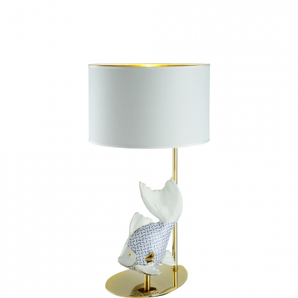 SHINY GOLD BASE FOR SMALL TABLE LAMP
